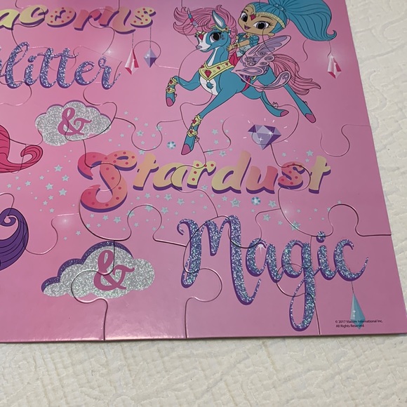 24-Piece Shimmer & Shine Glitter Puzzle by Nickelodeon & SpinMaster - Picture 5 of 11